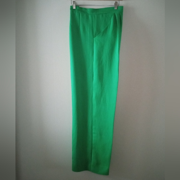 💚Women's Summer Pants | Size 12-13 | Emerald Green - Picture 2 of 8